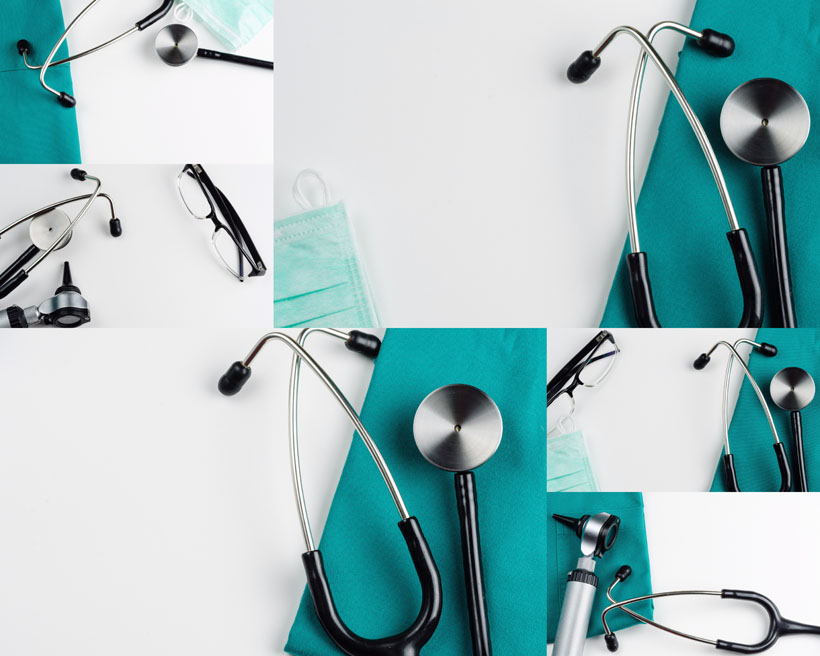 眼镜与医疗器材摄影高清图片