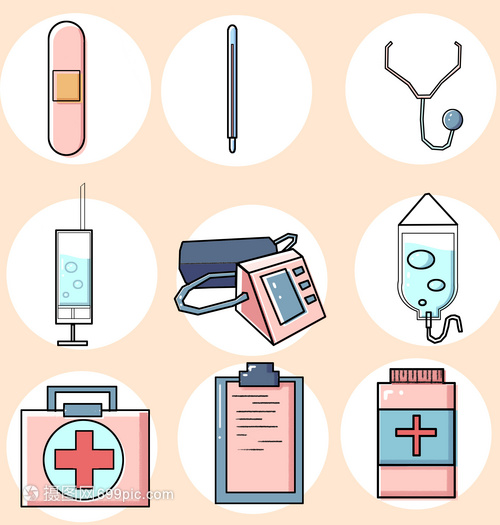 医疗器材图标